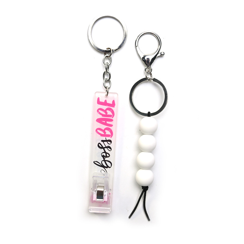 Revisor de tarjetas transfronterizo sin contacto Spot extractor de tarjetas de uñas largas Llavero extractor de tarjetas de combustible