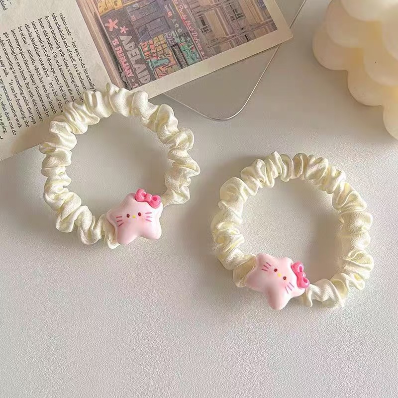 Estrellas rosadas Beige 1 anillo