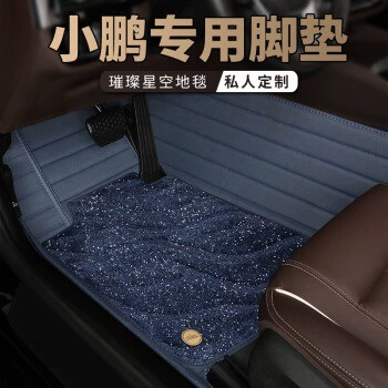 Ayaqaltılar (Kovriklər) – MYTOP is suitable for Xiaopeng G3i - double-blue-blue-starry-sky-blanket