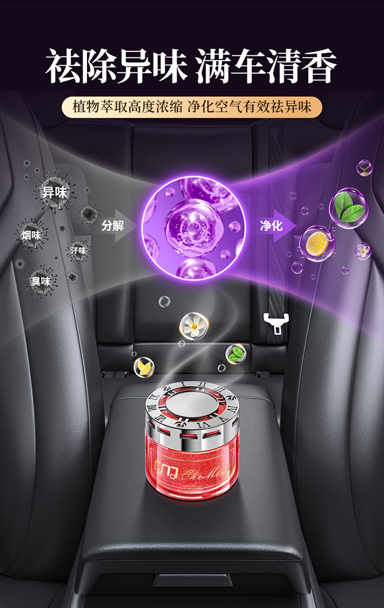 New Car Aromatherapy Quicksand Flash Point Car Perfume Air Freshener Ornaments Genuine Wholesale Douyin Hot Style