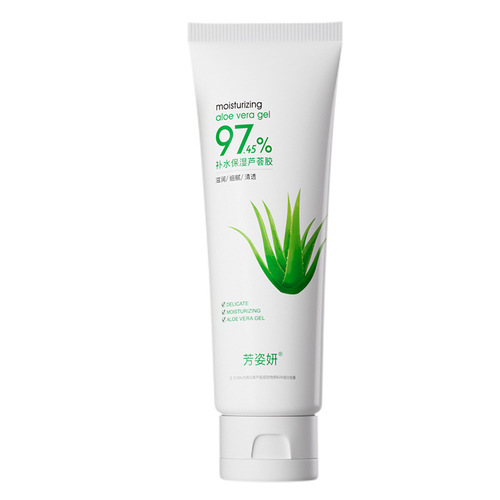 Zhengcai hydrating and moisturizing aloe vera gel 300g gel men's and women's face cream large quantities of curacao aloe vera gel wholesale