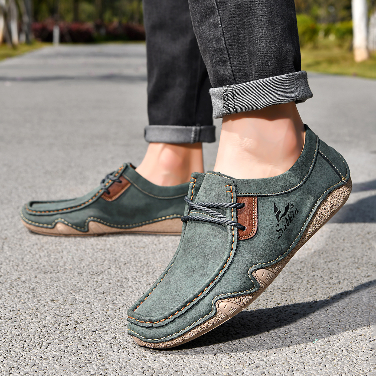 Scarpe casual basse da uomo Martin Octopus di Independent Station, taglie grandi, molto vendute_voghion.com