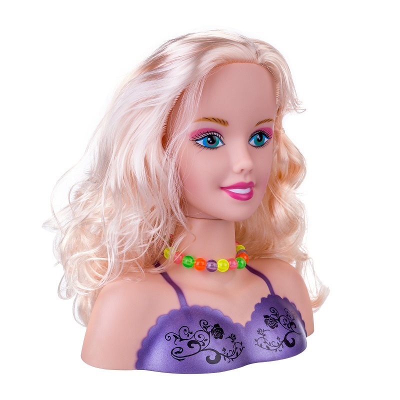 Amazon play House media-longitud traje de muñeca peine pelo puede hacer secador de pelo peluquería modelo de simulación de juguete al por mayor