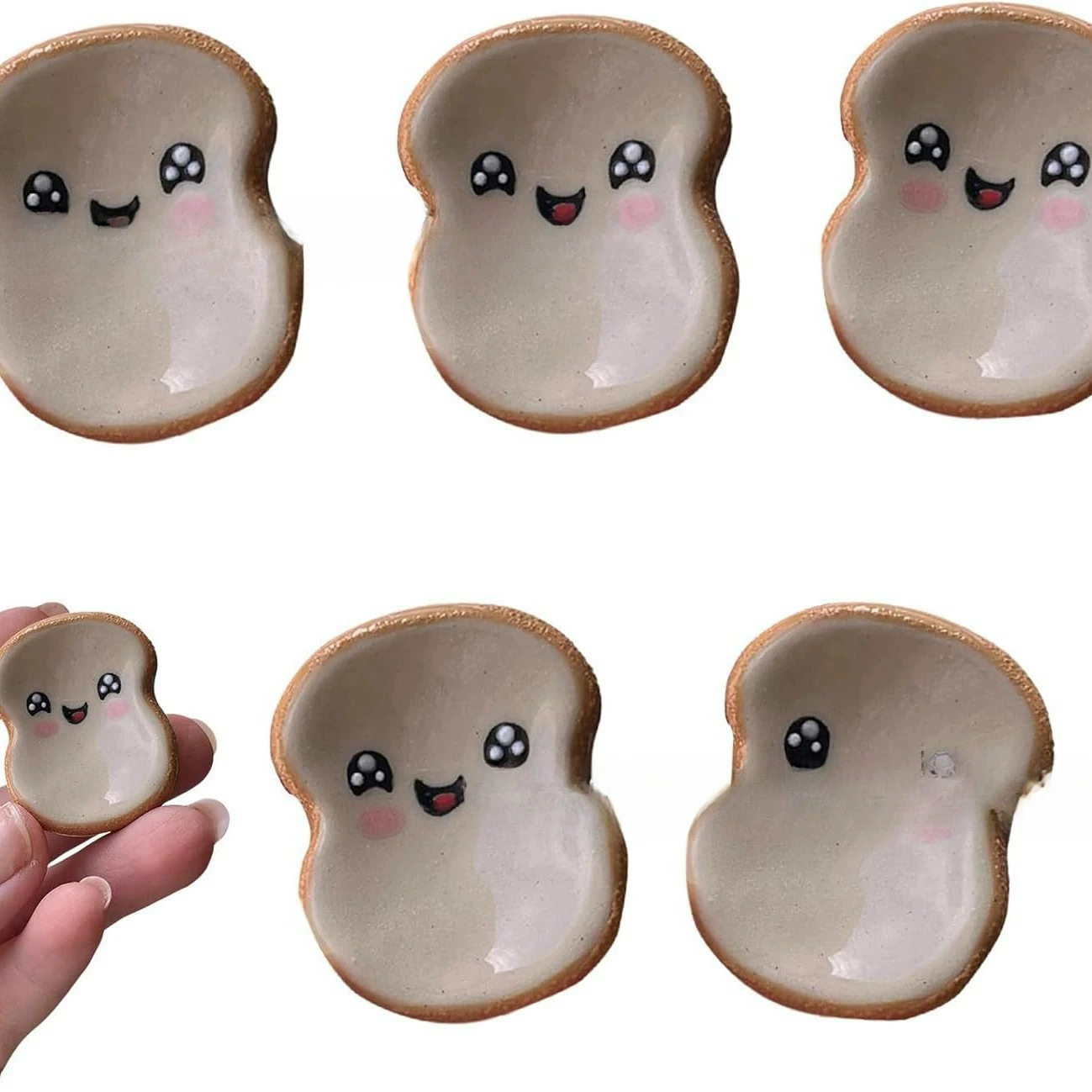 Новая успокаивающая игрушка Amazon Tostada de piedra для творческого дома, успокаивающий камень для тостов