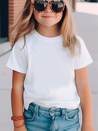 Children's Short Sleeve T-shirts, Pure Cotton Baby Clothes for Boys and Girls, Empty T-shirts, Base Layers for Summer