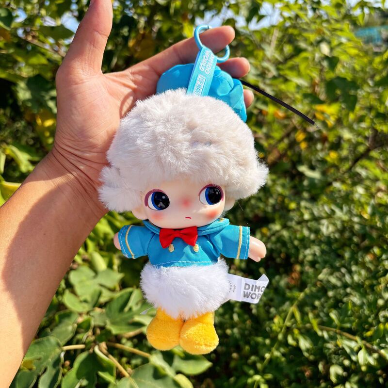 dimoo迪莫盲盒泡泡玛特popmart搪胶脸毛绒钥匙扣挂件潮玩|undefined