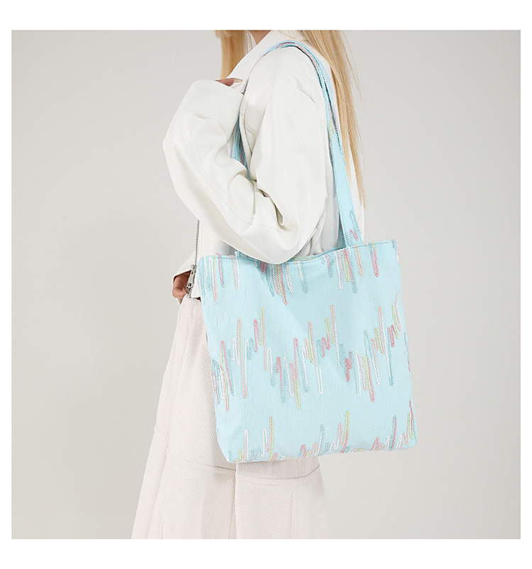 Casual and simple commuter underarm bag, large-capacity tote bag, new autumn 2024 fashion and niche single-shoulder crossbody bag undefined