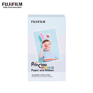 Fuji Xiaoqiao Printing Second Generation Photographic Paper Mobile Phone Photo Printer Xiaoqiao Printing Second Generation Consumables 40 Ink Cartridges with Color