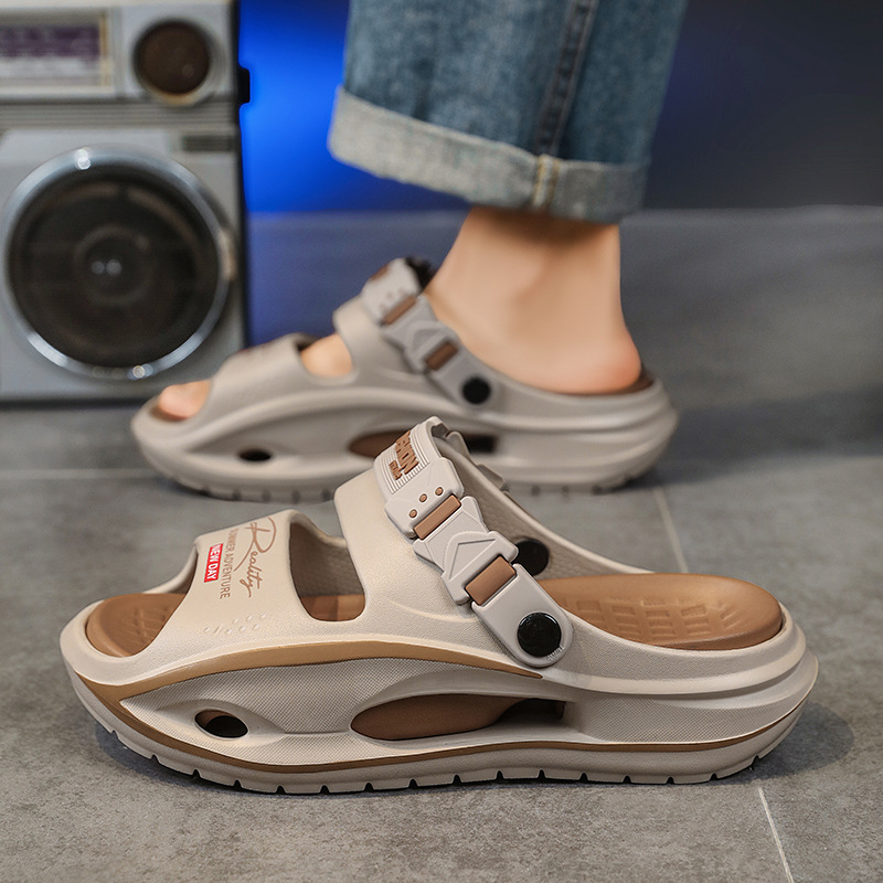 Heren zomerslippers, antislip en geurwerend, geschikt voor binnen- en buitengebruik, grote maat, topkwaliteit, luxe._voghion.com