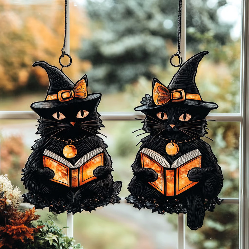 跨境热销Window Hanging Decor for Halloween  万圣节橱窗装饰|undefined