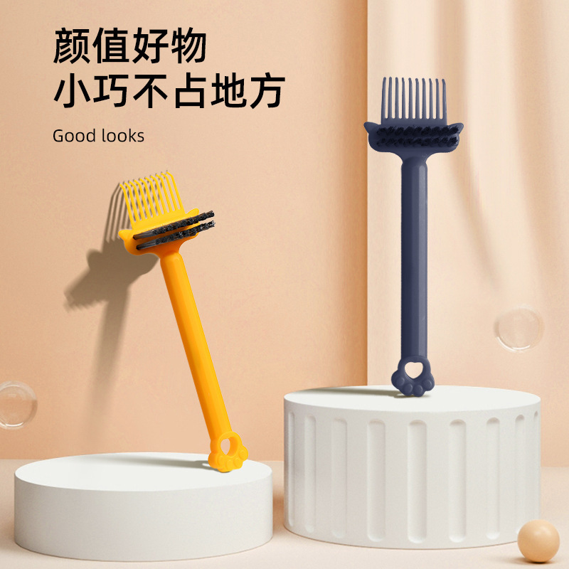 Comb Cleaning Brush Cat Paw-Shaped Air Cushion Airbag Comb Cleaner Cleaning Tool Hair Comb Brush Cleaner Comb Cleaning Brush Cat Paw-Shaped Air Cushion Airbag Comb Cleaner Cleaning Tool Hair Comb Brush Cleaner