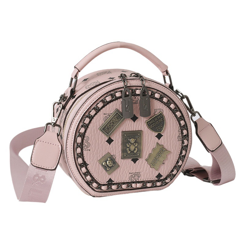 Bolsa de insignia de nicho de alta calidad para mujeres 2023 primavera nueva moda estilo coreano todo partido hombro crossbody pequeña bolsa redonda