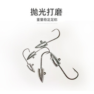 Luya 1-3G Sharp Barb Crank Hawk Lead Hook Sky Hook Luya Fake Bait Fishing Hook Lead Hook