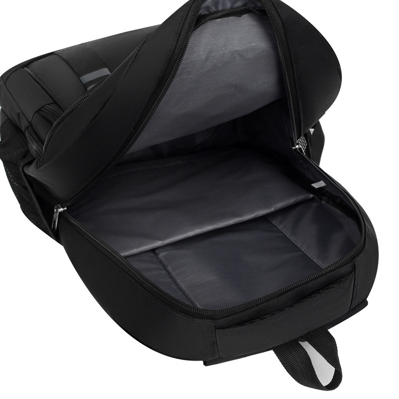 Mochila de gran capacidad simple de moda, bolsa de viaje al aire libre para viajar, mochila para computadora para estudiantes de secundaria