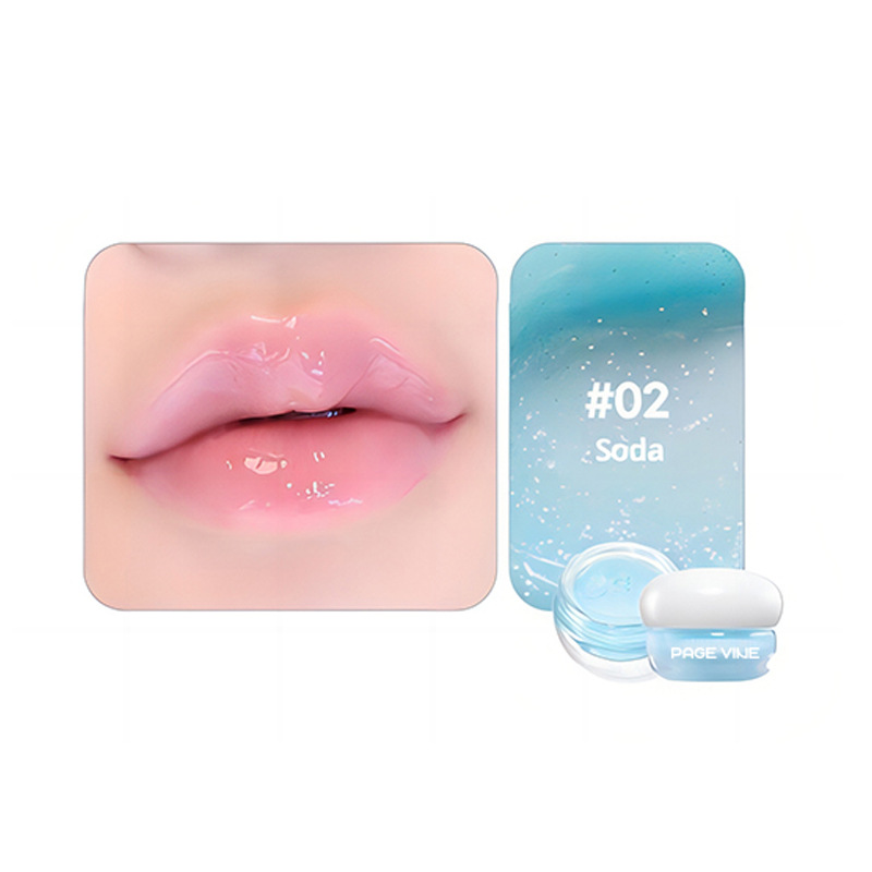 PAGE VINE transfronteriza barra de labios de mermelada esmalte labial suave y humectante, esmalte labial blanqueador, mascarador labial