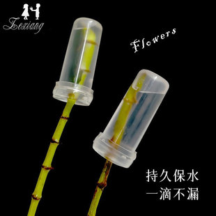 Fresh Flower Cultivation Orchid Tube Rose Flower Flower Nutrition Tube Flower Shop Flower Arrangement Tube Rose Water Preservation Pipe Flower Wrapping Material