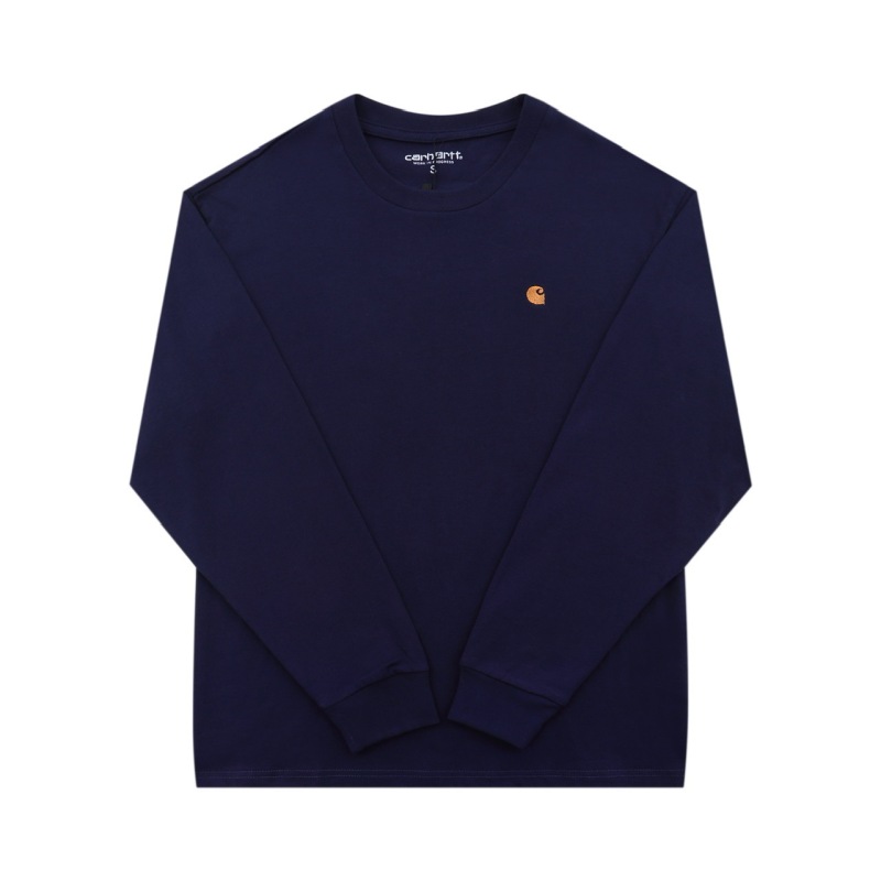 Carharttカハートk87小標純色工装ポケット半袖男女潮牌ゆるい丸首カップルtシャツ|undefined