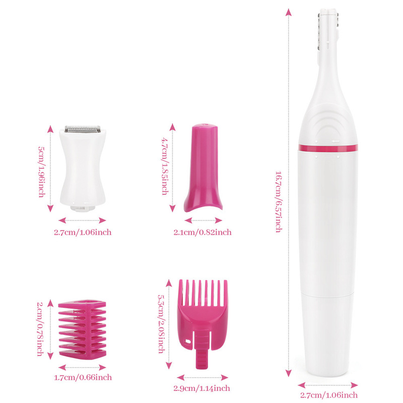 多目的毛修理器の女性は眉を修理します。|undefined