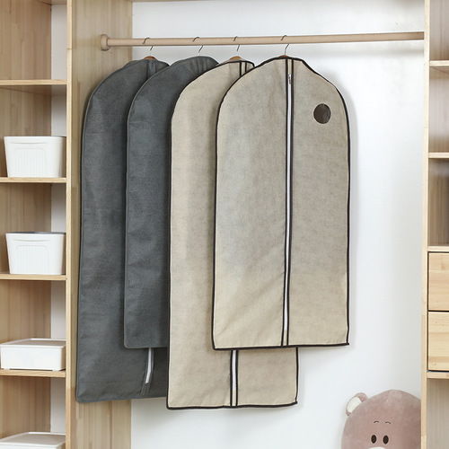 Home wall-mounted clothing dust cover, coat suit cover, long-lasting non-woven storage bag, dustproof bag, coat cover