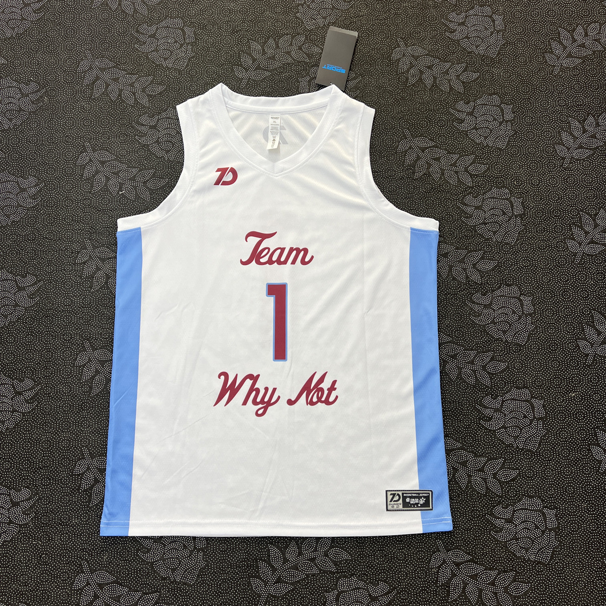 EYBL League McCain American Jersey Customized New Five-Star Senior high school Basketball Training suit Customized Seal