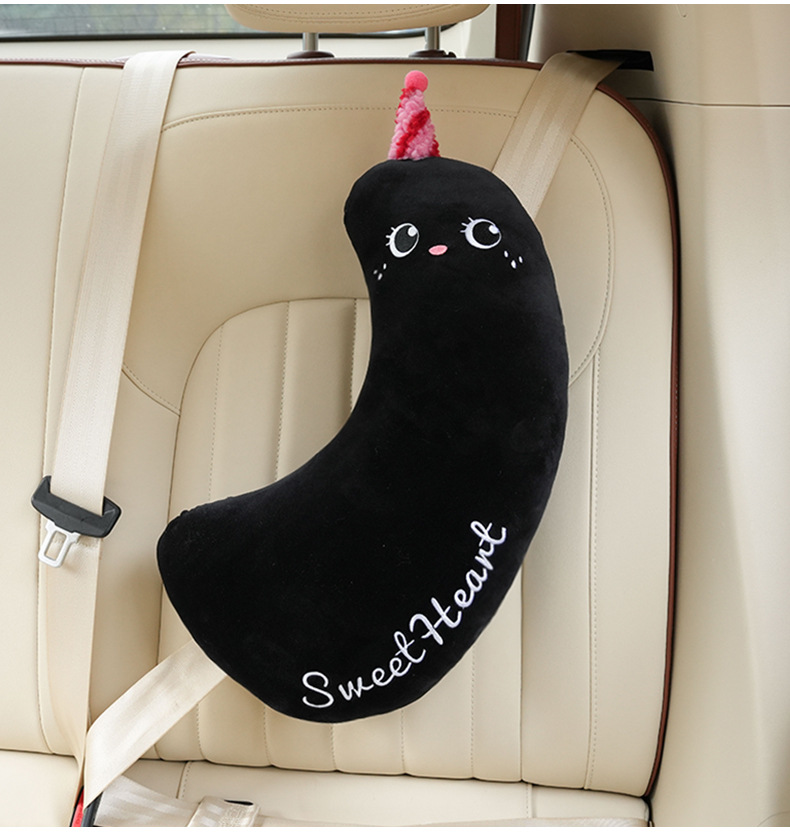 Blue Rain Car Seatbelt Shoulder Pad Thickened Soft Pillow Car Shoulder Pad Cartoon Children's Anti-Strangle Neck Protector