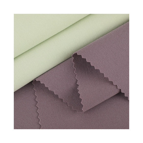 50 Count Nylon Cotton Roman Fabric 320g Stretch Roman Knitted Fabric Suit School Uniform Wide Leg Pants Dress Fabric
