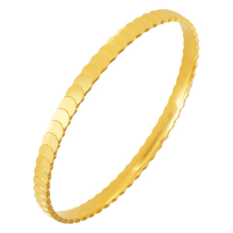 Pulsera de panal de oro arena antiguo patrimonio cerrado pulsera femenina chapado en oro vivo caliente estilo chino suministro de joyas al por mayor