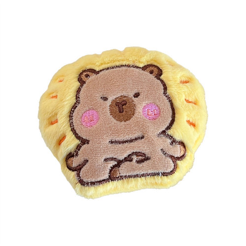 Teng Yi Original Cute Plush Bear Pin Pendant Creative Novelty Toy Bag Clothes Decor Accessory Wholesale