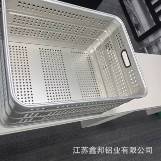 江苏鑫邦 铝合金周转箱 耐酸碱耐腐蚀 车间物料周转筐 可定制尺寸