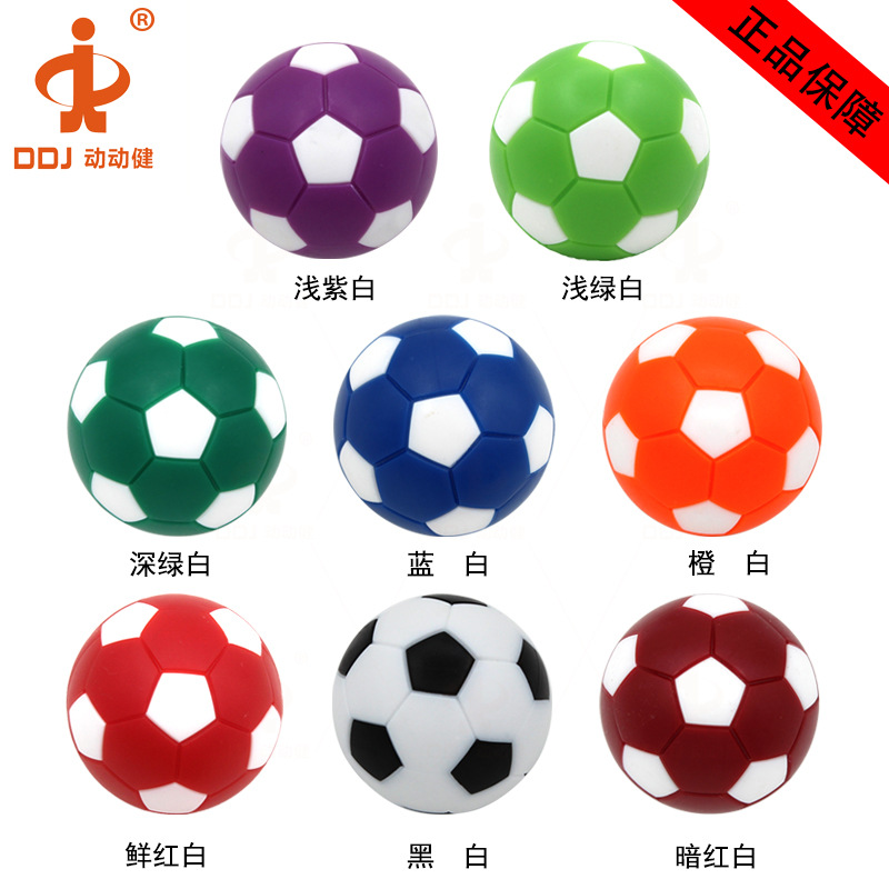Deportes móviles fábrica directa de los niños mini fútbol de mesa accesorios de la máquina 27 28mm fútbol blanco y negro mini