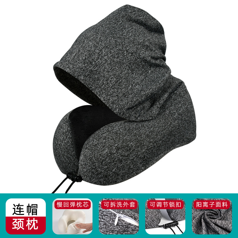 Catión de tela F05-Magnetic-Capucha/Gris oscuro