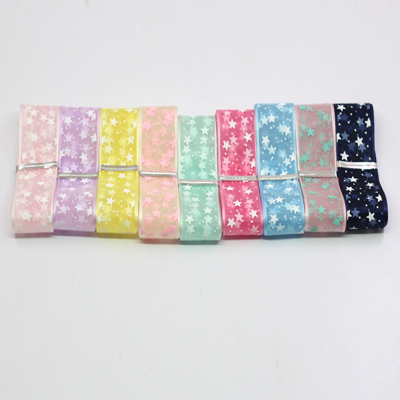 Transparent shiffon hair band