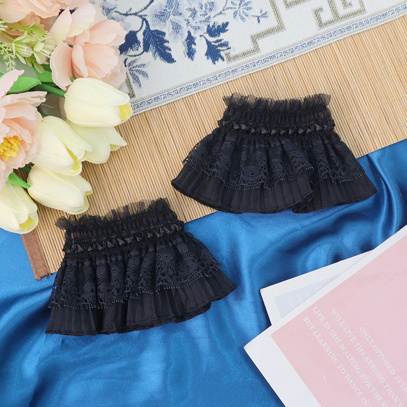 Halloween venta caliente nuevo buquete de encaje pulsera elástica adorable chica dulce vestido de baile conjunto