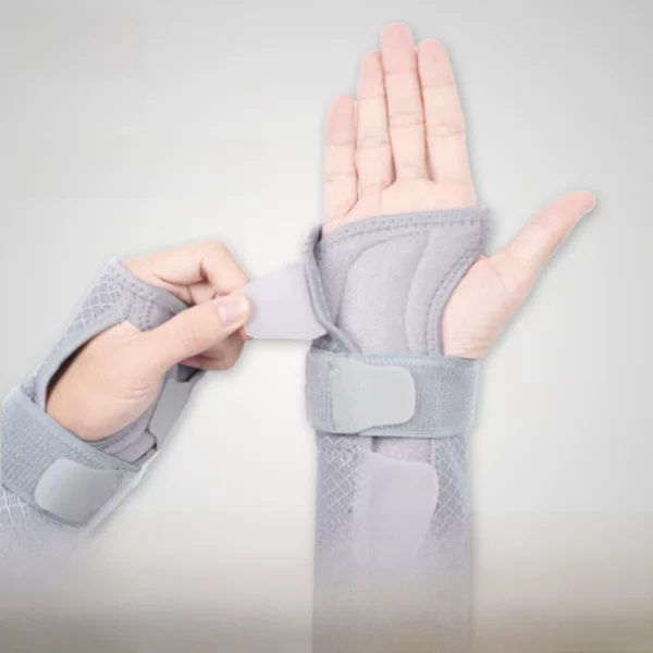 In-Stock Dropshipping Double Aluminum Plate Wrist Brace Support for Joint Pain and Strain Recovery, Unisex, Xiao Wu
