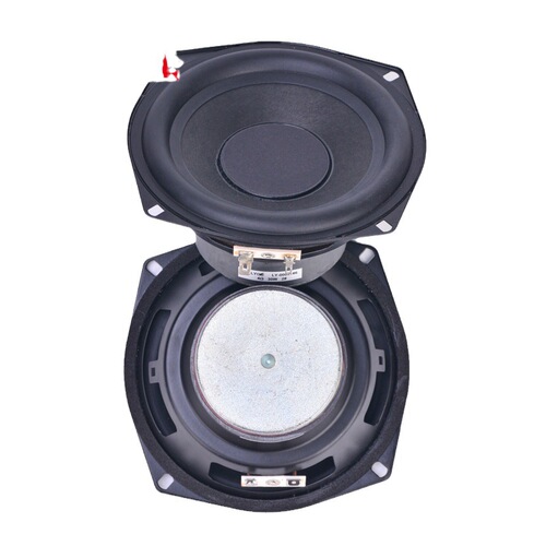Factory direct sales 5.25 inch 4 ohm 30 watt curved rubber edge external magnetic subwoofer speaker supplied by manufacturer