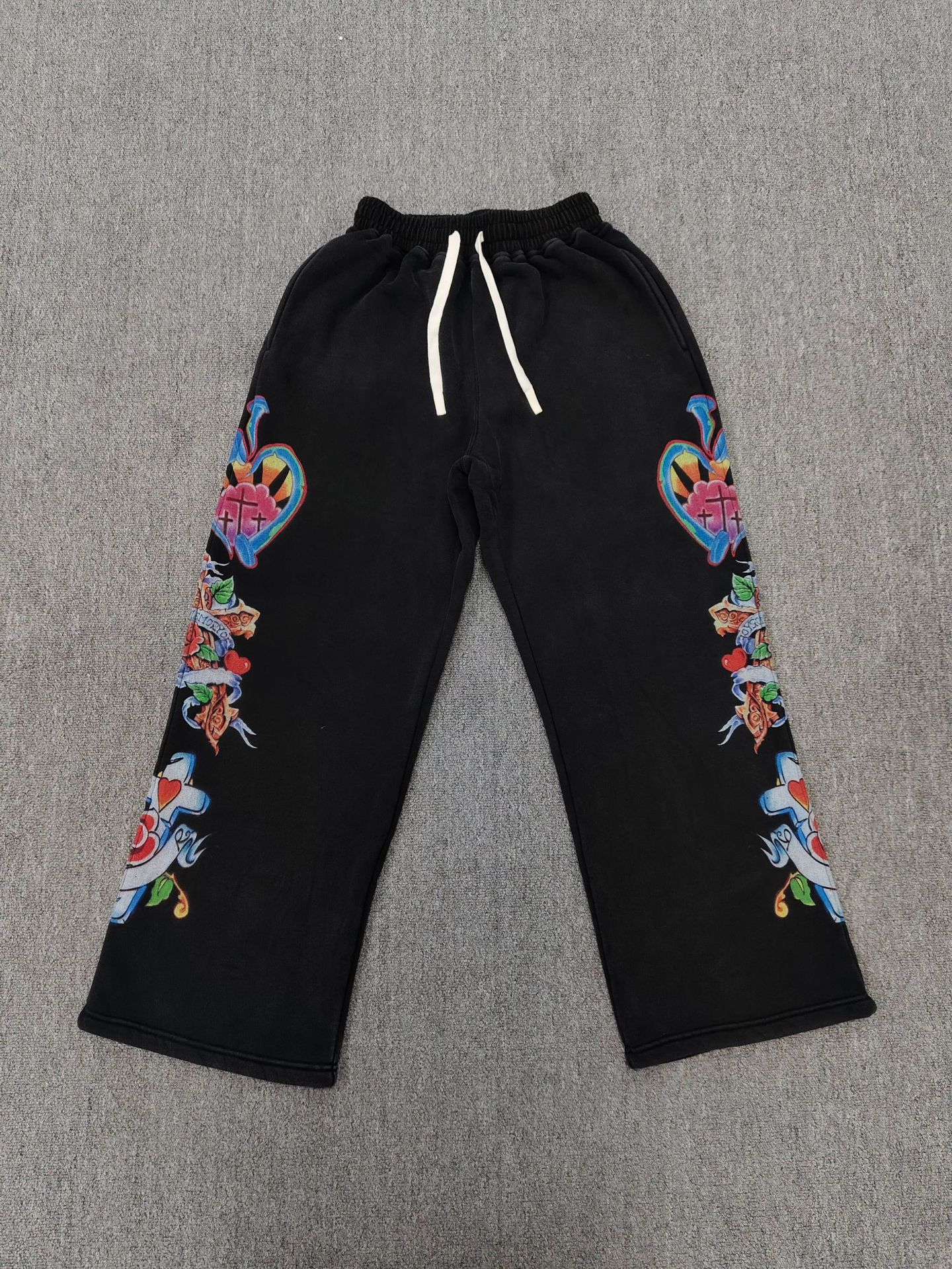 Other Sweatpants Graphic Relaxed Black