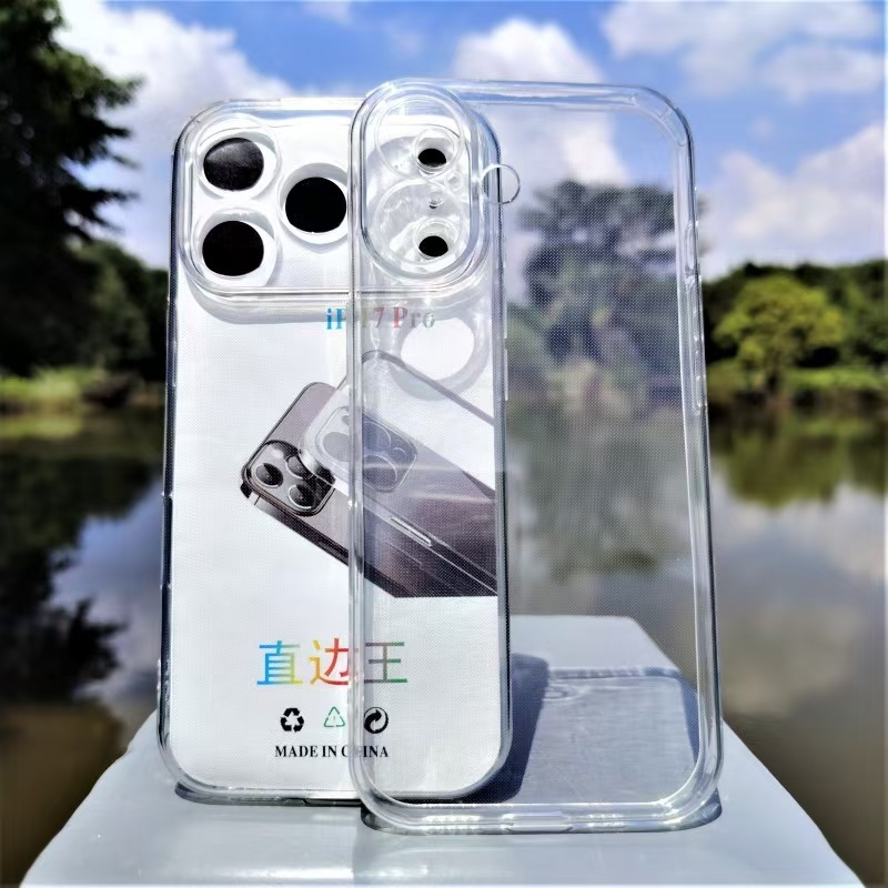适用苹果17Air 16E PC冰透系列15ProMax亚克力14硬壳iPhone13透明|undefined