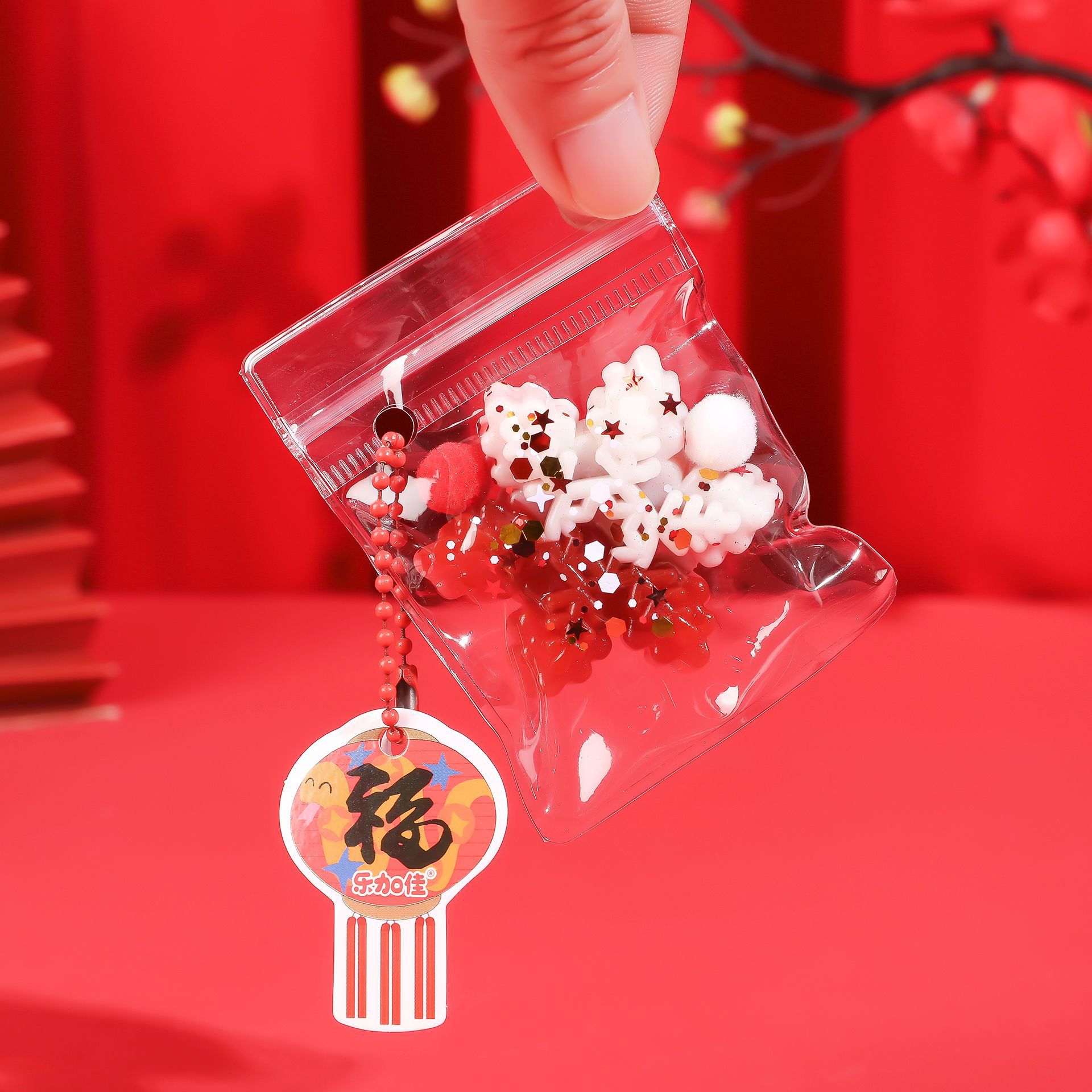 B Año Nuevo pequeña nariz ga colgante pellizco pellizco colgante bolso colgante taza de agua colgante pellizco reducción de presión fábrica de venta directa