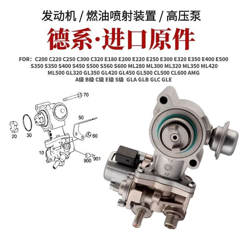 Applicable to Mercedes-Benz C200 C260 E260 E300 E200 GL300 GLK 350 271 high pressure oil pump Applicable to Mercedes-Benz C200 C260 E260 E300 E200 GL300 GLK 350 271 high pressure oil pump