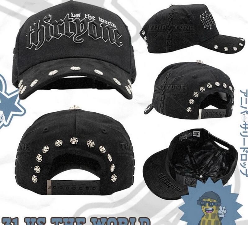 Nuevo punto transfronterizo Dandy sombrero barbas sombrero hip-hop ajustable Dandy barba sombrero