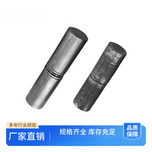 国标铁门轴重型脱卸圆柱铰链合页焊接机柜电焊插销实心转轴
