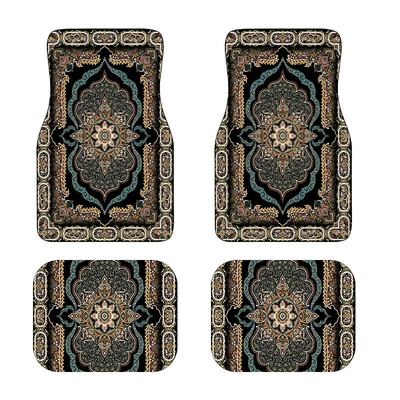 Avtomobil döşəmə paspasları — Floor Mats Four-Piece Set Easy - mjxqcd91-28-4434cm4468cm-two-pairs-four-pieces-in-total