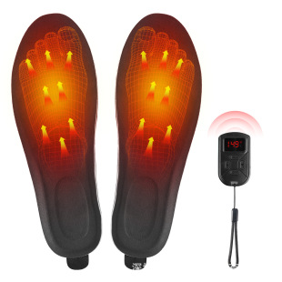 USB Heating Insole, Electric Foot Warmer, Rechargeable Heating, Washable Size, Cuttable Forefoot Heating Full Pad