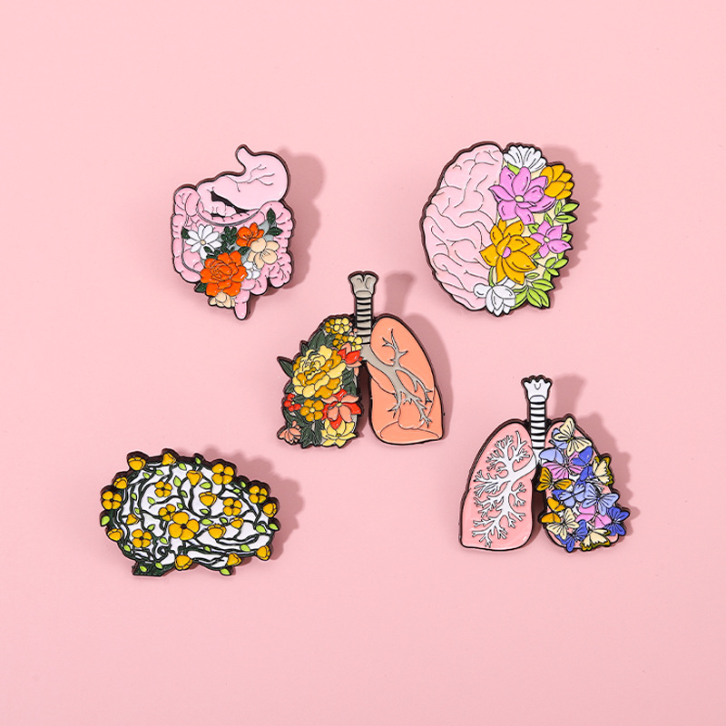 10g Weight Fashion Pin Organ Alloy Plating Unisex Brooches