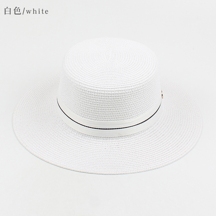 Korean Sunscreen Straw Hat Wholesale display picture 12