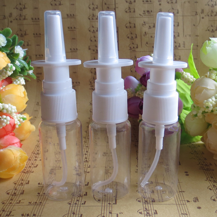 厂家批发15ml直喷PET瓶 透明塑料瓶 喷雾小喷瓶 西瓜霜喷瓶