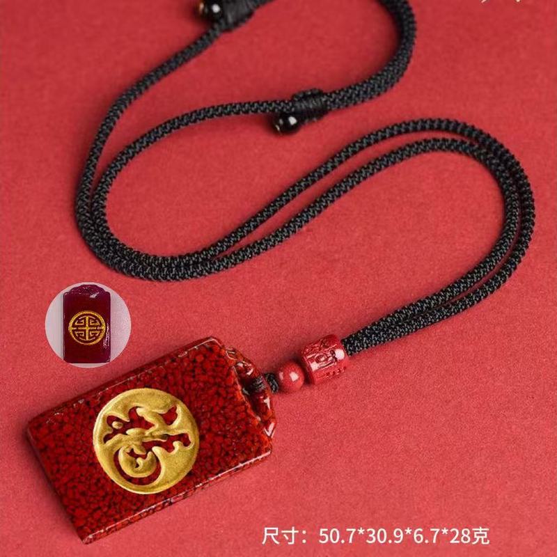 原矿朱砂晶体砂无事牌枫叶福字貔貅葫芦观音平安扣吊坠批发|undefined
