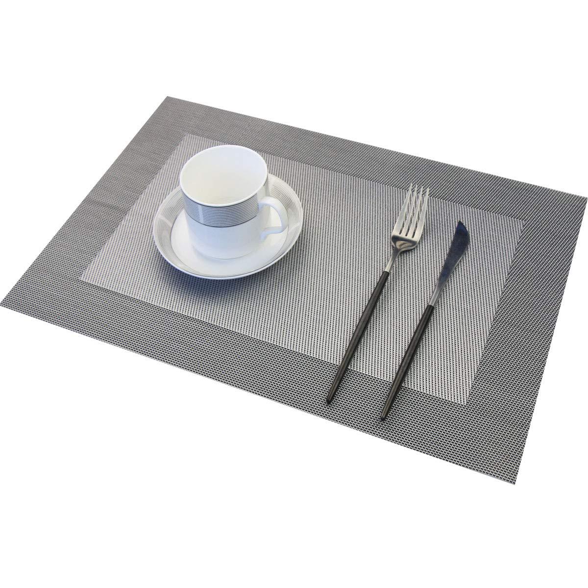 Solo marco mantel Teslin tejido occidental mantel de mesa de PVC estera hotel restaurante montaña aislamiento de calor antideslizante buena limpieza