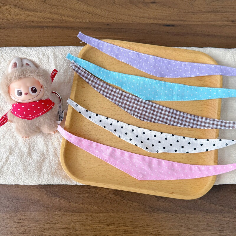 Labubu Fourth Generation Clothing Wholesale Labubu 4.0 Baby Clothes Mini Doll Baby Clothes Replacement Bib Saliva Towel