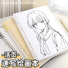 空白のルーズリーフ画集、子供用画集、ルーズリーフブック、B5画集、A4スケッチブック、A5ノート